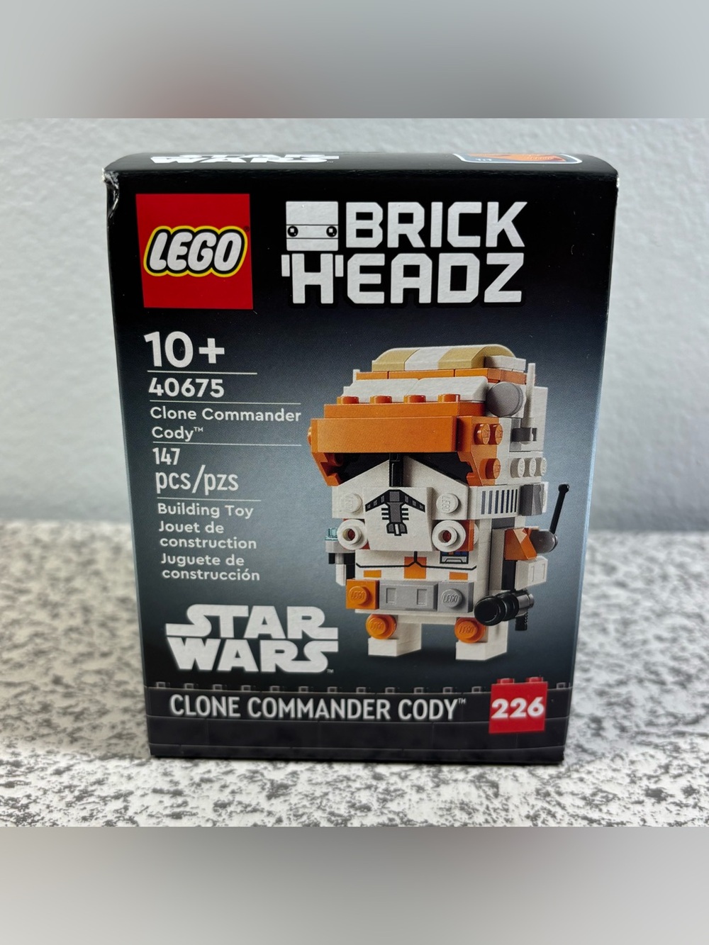 LEGO 40675 Star Wars Brickheadz Clone Commander Cody New